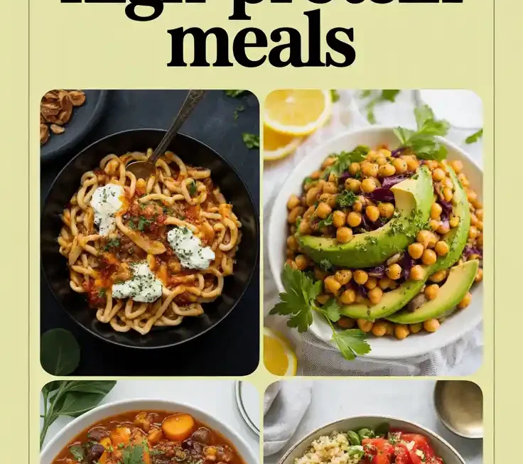 12 Healthy High-Protein Meals