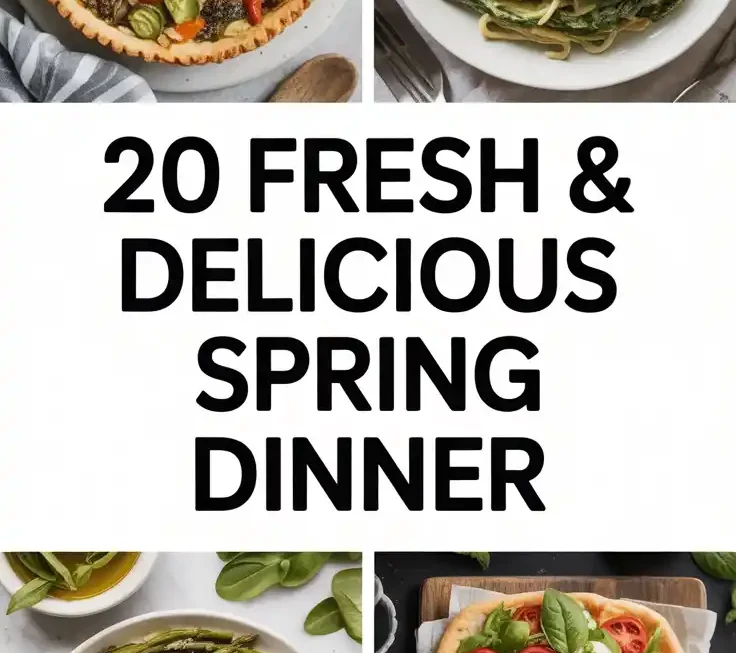 20 Fresh & Delicious Spring Dinner