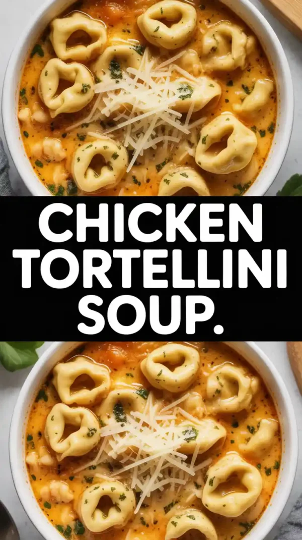 Creamy Chicken Tortellini Soup Recipe (Ready in 45 Minutes!)