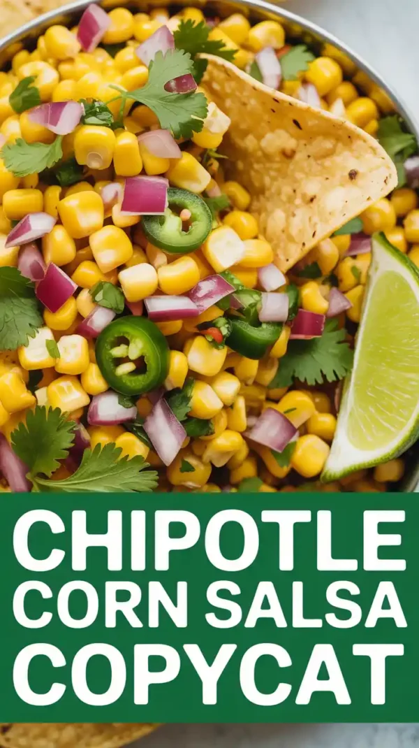 🌽 Chipotle Corn Salsa (Better Than the Original!)