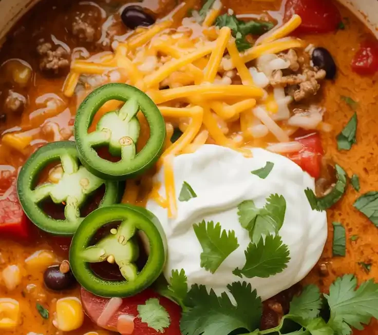Creamy Taco Soup Recipe