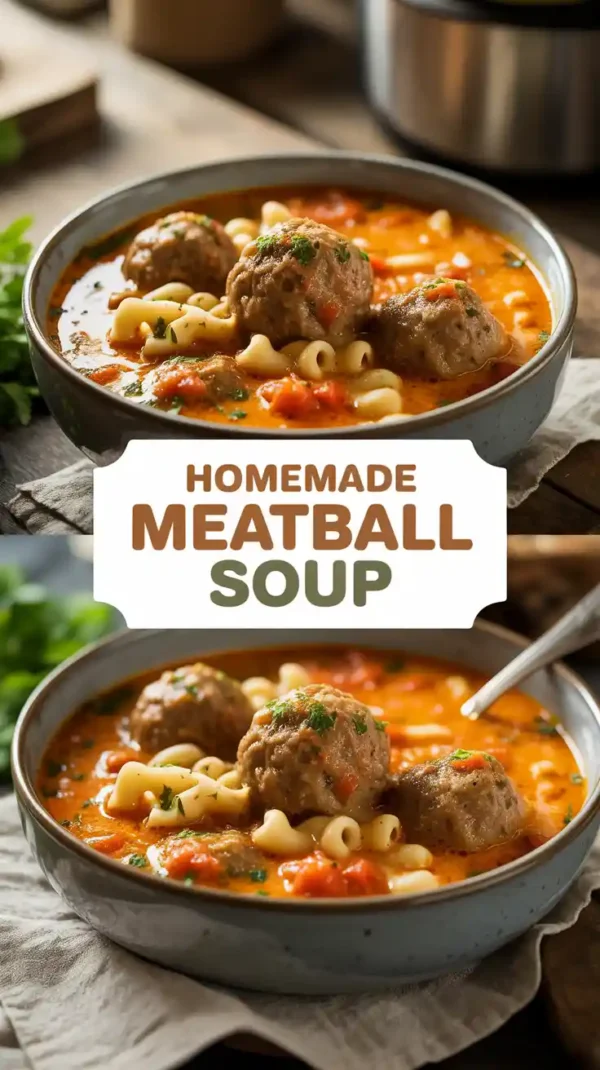 Homemade Meatball Soup Recipe: The Ultimate Comfort in a Bowl