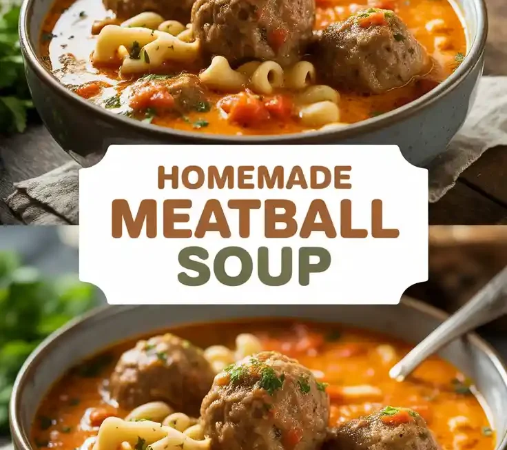 Homemade Meatball Soup