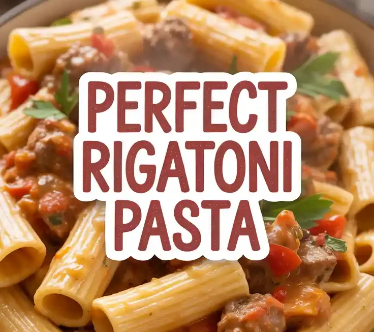 Perfect Rigatoni Pasta