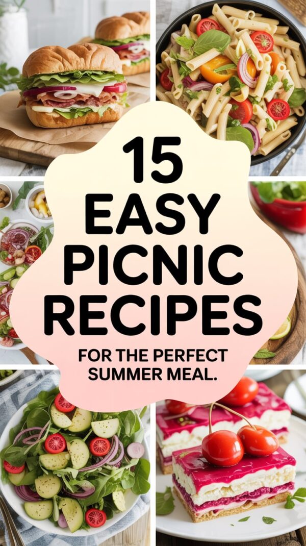 🧺 15 Easy Picnic Food Ideas That Will Make Your Outdoor Feast Amazing in 2025