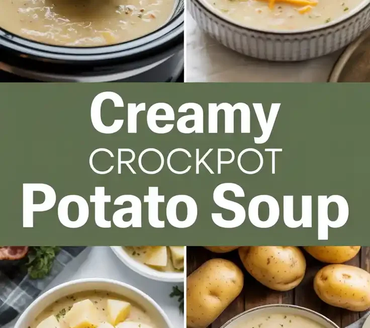 Creamy Crockpot Potato Soup Recipe