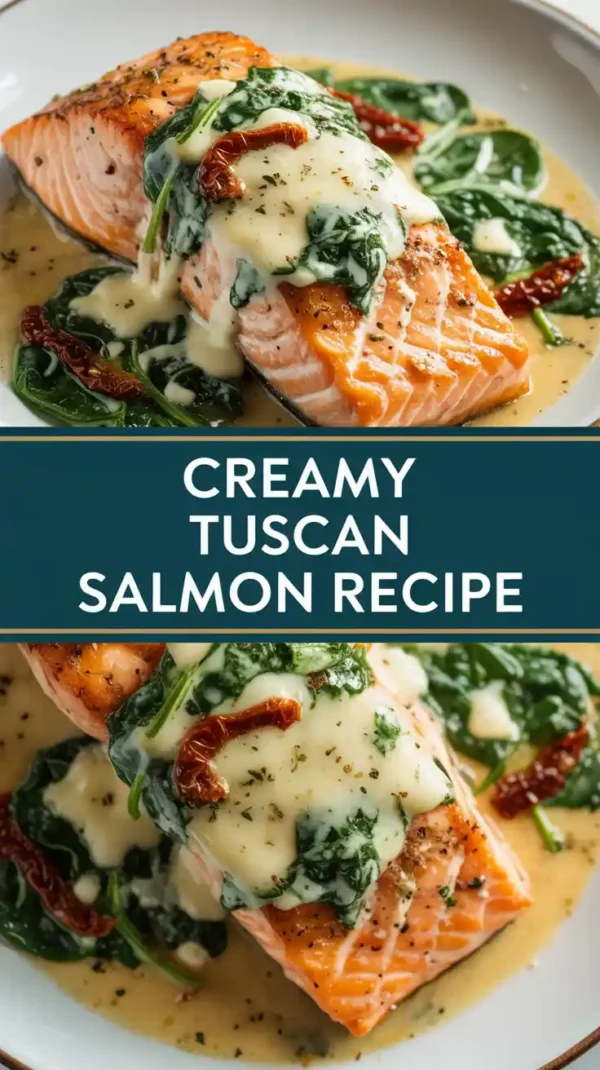 Creamy Tuscan Salmon Recipe: A Restaurant-Quality Dinner Made Easy