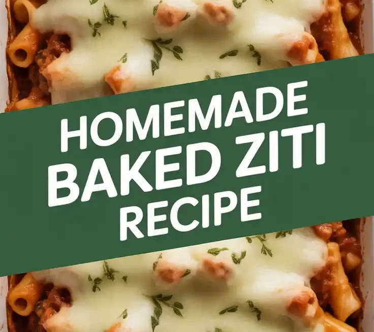 Homemade Baked Ziti Recipe