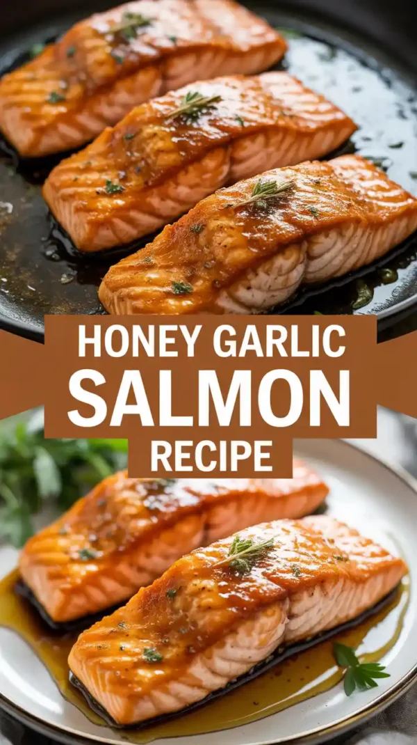 🍯 Honey Garlic Salmon Recipe: Juicy, Glazed & Packed with Flavor