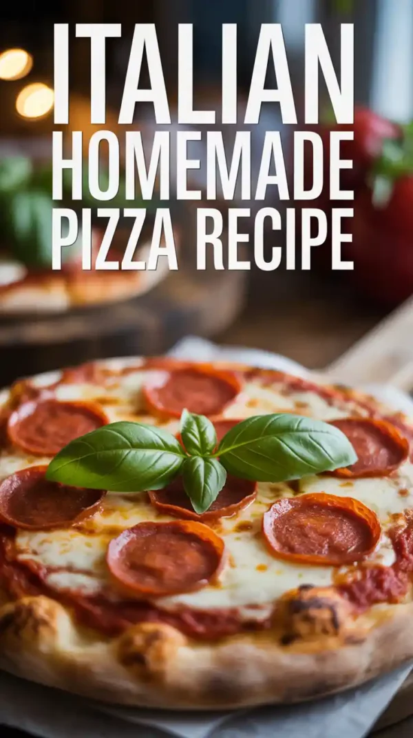 🍕 Italian Homemade Pizza Recipe: Authentic, Easy & Restaurant-Quality