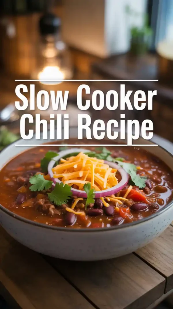 Slow Cooker Chili Recipe: Hearty, Comforting & Easy to Make