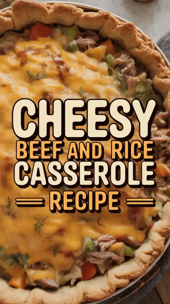 Beef and Rice Casserole Recipe