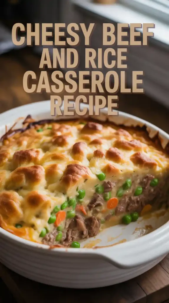 Beef and Rice Casserole Recipe