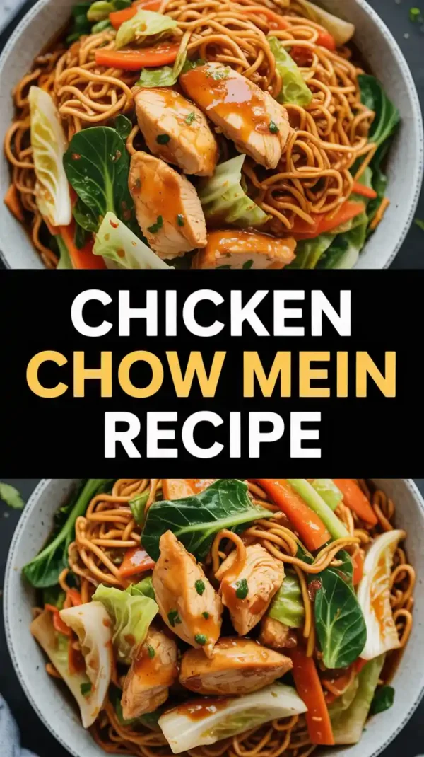 Homemade Chicken Chow Mein Recipe (Better Than Takeout!)