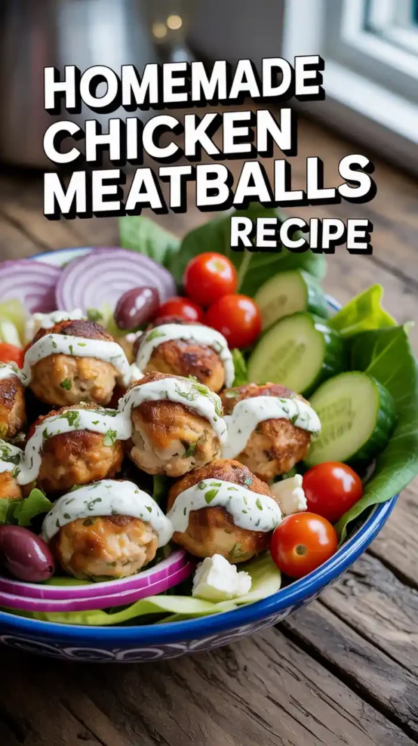 Juicy Homemade Chicken Meatballs Recipe: Easy, Tender & Delicious
