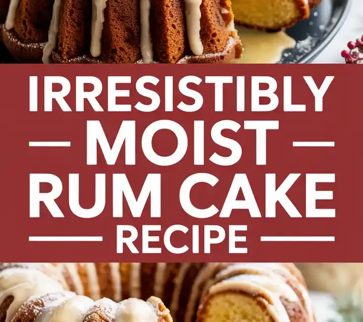 Irresistibly Moist Rum Cake Recipe