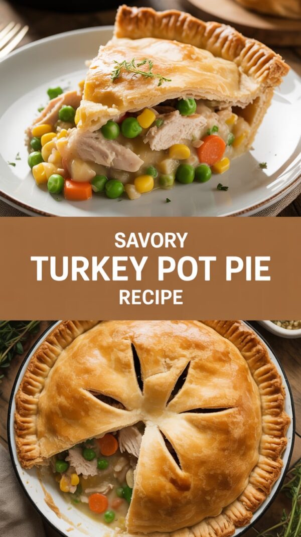 Savory Turkey Pot Pie Recipe for a Cozy Family Dinner