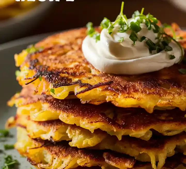 Crispy Homemade Potato Pancakes Recipe