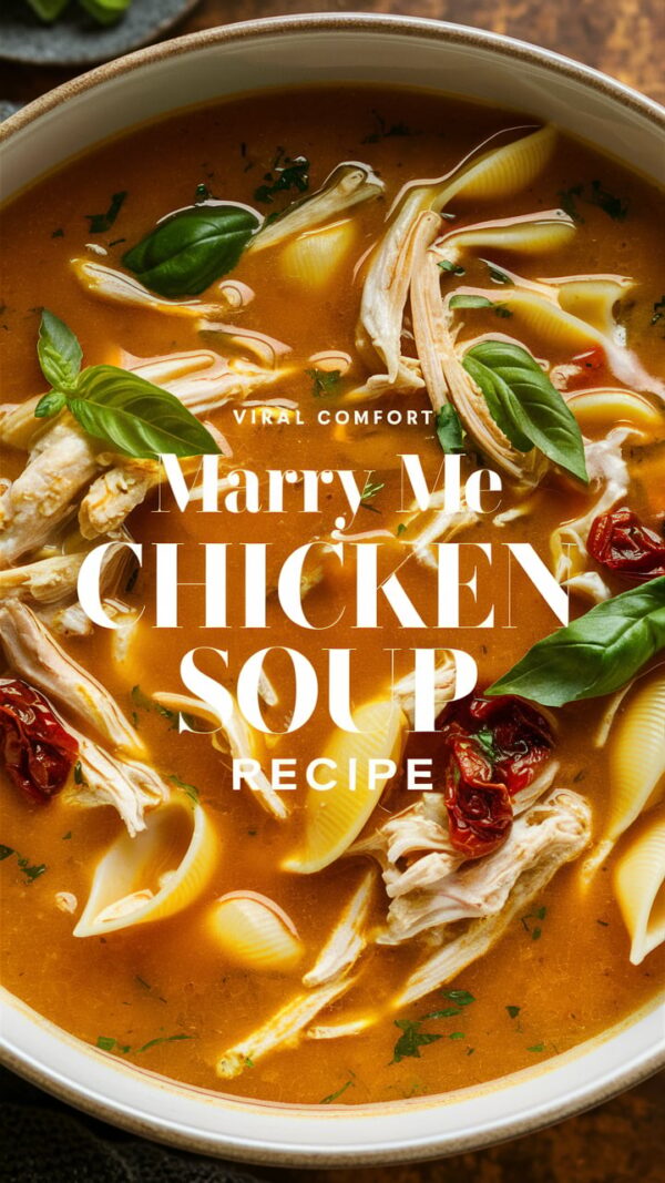 🥣 Marry Me Chicken Soup Recipe (2025 Edition): Creamy, Cozy, and Full of Flavor