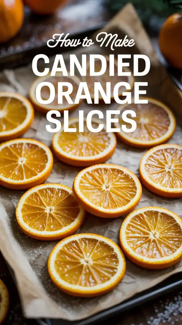 🍊 How to Make Candied Orange Slices (Easy, Elegant & Irresistible 2025)