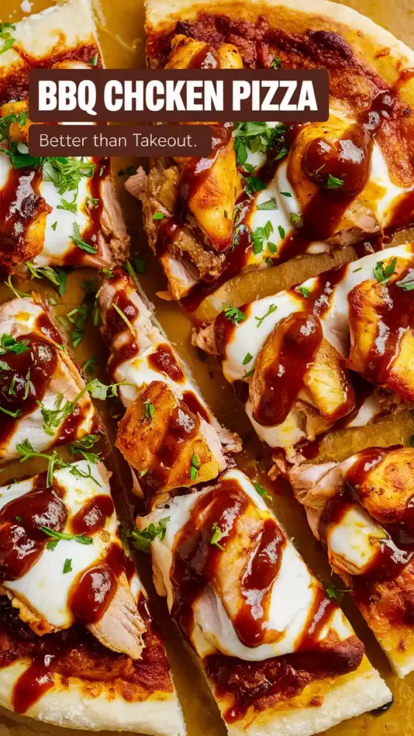 BBQ Chicken Pizza: A Homemade Masterpiece