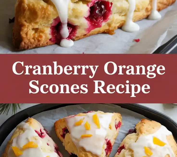 Cranberry Orange Scones Recipe
